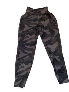 Old Navy Power soft Joggers Camo Black Gray Leisure Workout Track Pants S